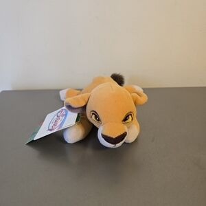 Disney Store The Lion King Kiara And Nala 8" Bean Bag Plush Toy